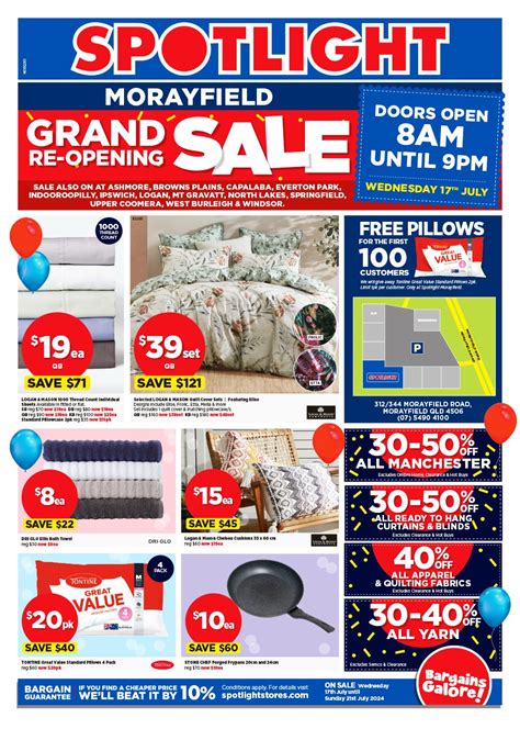 spotlight morayfield catalogue.